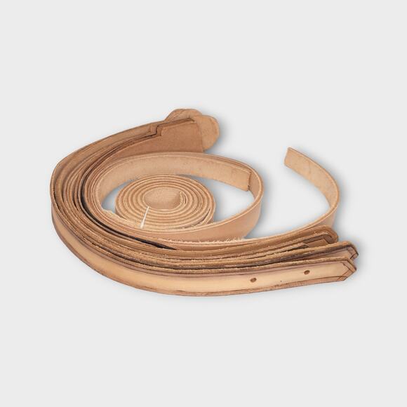 Leather Guitar Straps & Scrap Pieces Roughly 8-9 Straps Plus Scraps - Picture 3 of 4